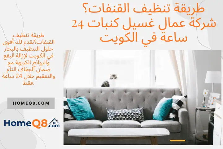 شركة طريقة تنظيف القنفات؟
