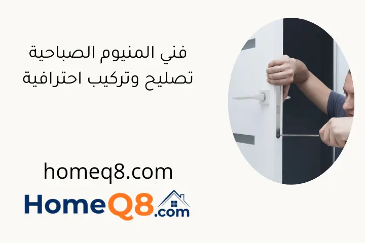 فني المنيوم الصباحية تصليح وتركيب احترافية