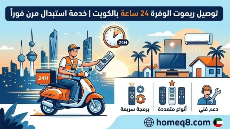 خدمة توصيل ريموت الوفرة