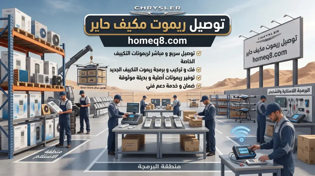 توصيل ريموت مكيف حاير خدمة توصيل ريموت مكيف حاير