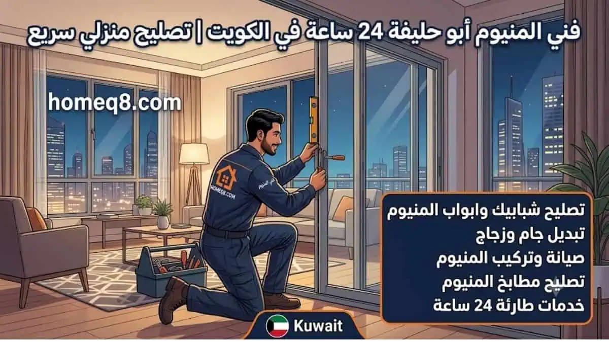 خدمة فني المنيوم أبو حليفة