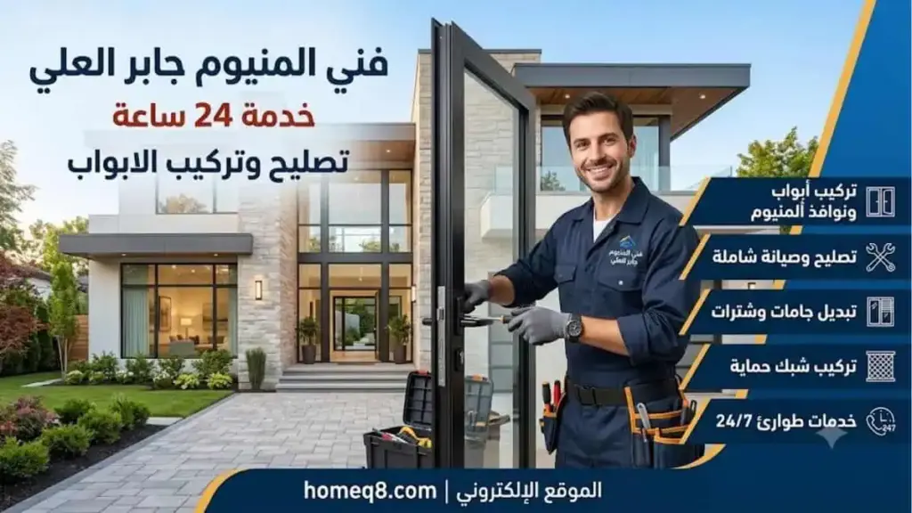 خدمة فني المنيوم جابر العلي