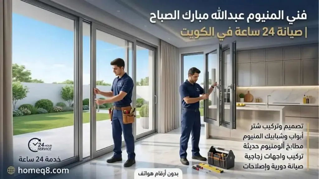 خدمة فني المنيوم عبد الله مبارك الصباح