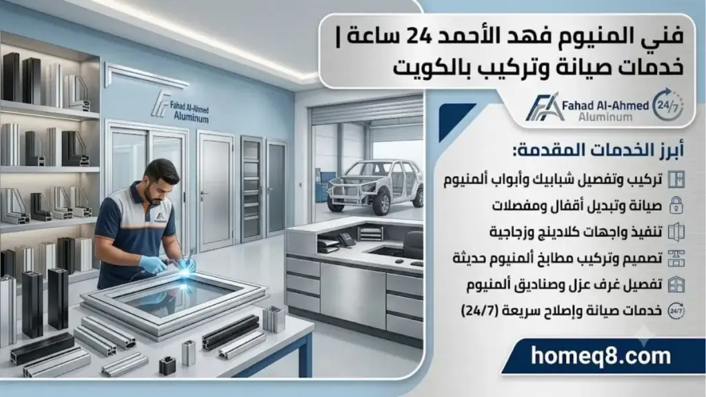 خدمة فني المنيوم فهد الأحمد