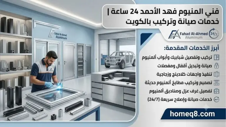 خدمة فني المنيوم فهد الأحمد
